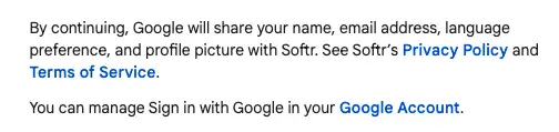 Enabling Softr access to Google Drive and Google Sheets warning #2